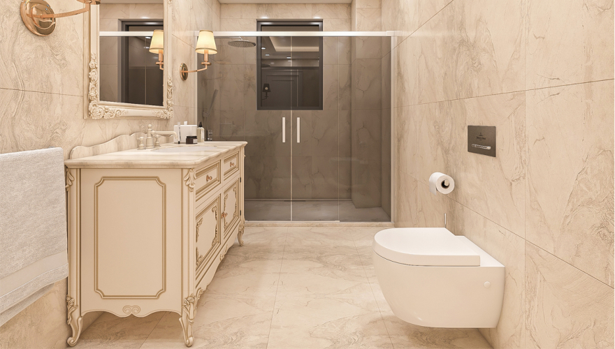 Büyükçekmece Alkent 2000 Banyo Projesi - 1