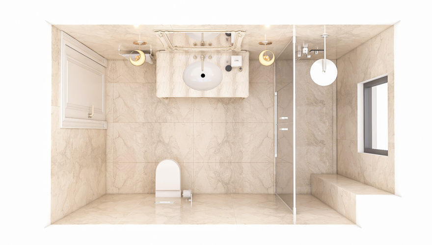Büyükçekmece Alkent 2000 Banyo Projesi - 3
