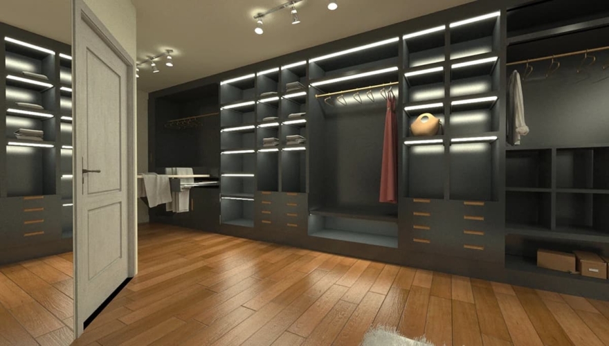 Caddebostan Homes Walk-in Closet Project - 2