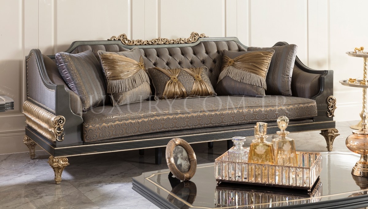 Calenas Art Deco Sofa Set - 9