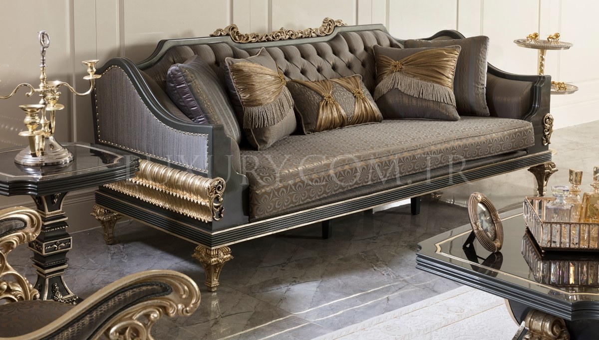 Calenas Art Deco Sofa Set - 12