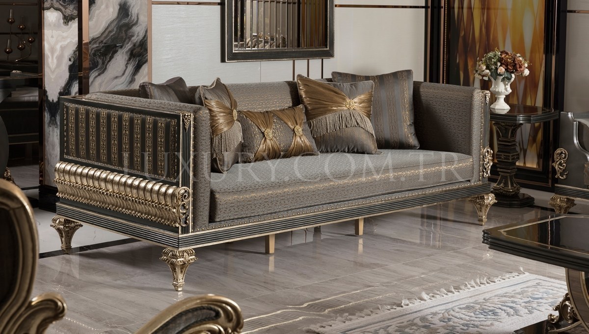 Calenas Art Deco Sofa Set - 24