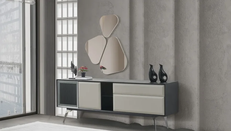 Calmira Gray Dining Room Set - 2