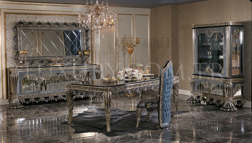 Cape Town Grey Classic Dining Room - 1062