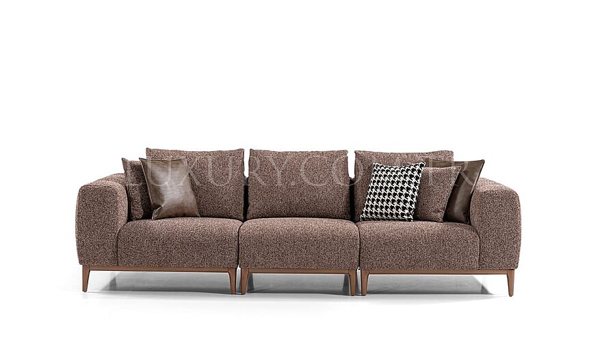 Capriva Kahverengi Modern Koltuk Takımı - 4