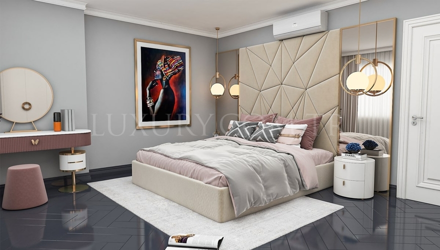 Cardano Yatak Odası Mobilyası Dekorasyonu - 2