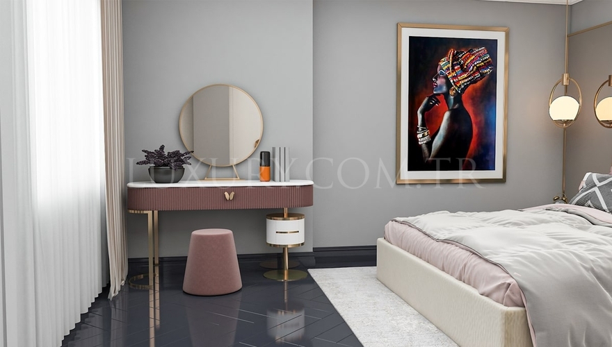 Cardano Yatak Odası Mobilyası Dekorasyonu - 4