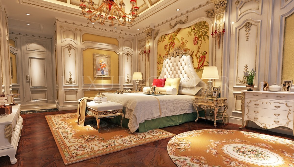  - Castries Oymalı Klasik Yatak Odasi