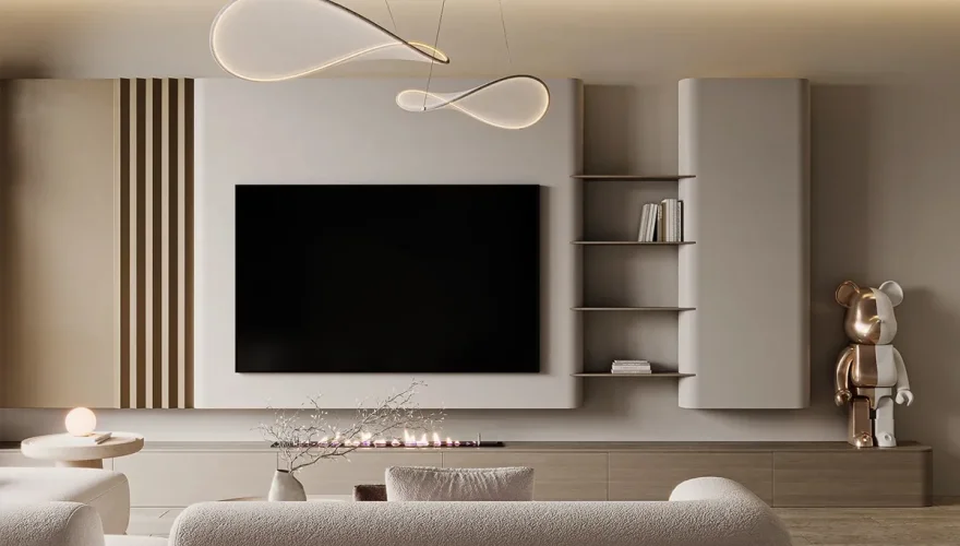 Cavalli Şömineli Duvar Ünitesi - 1