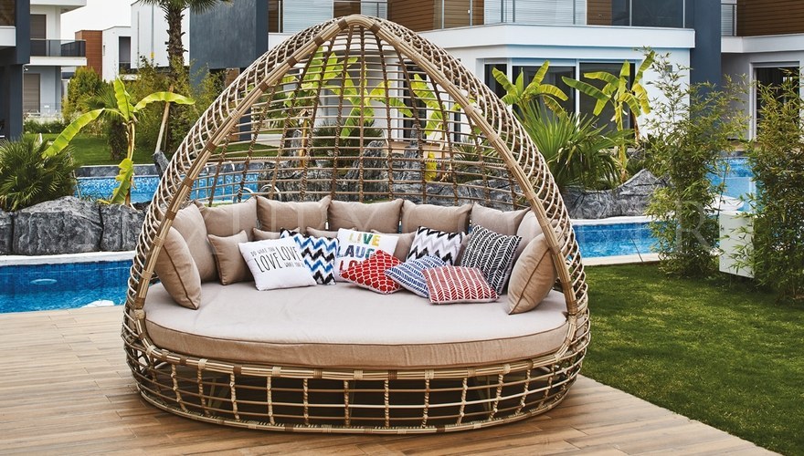 Cave Bahçe Daybed - 1064