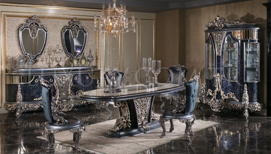 Cenova Mavi Classic Dining Room - 1