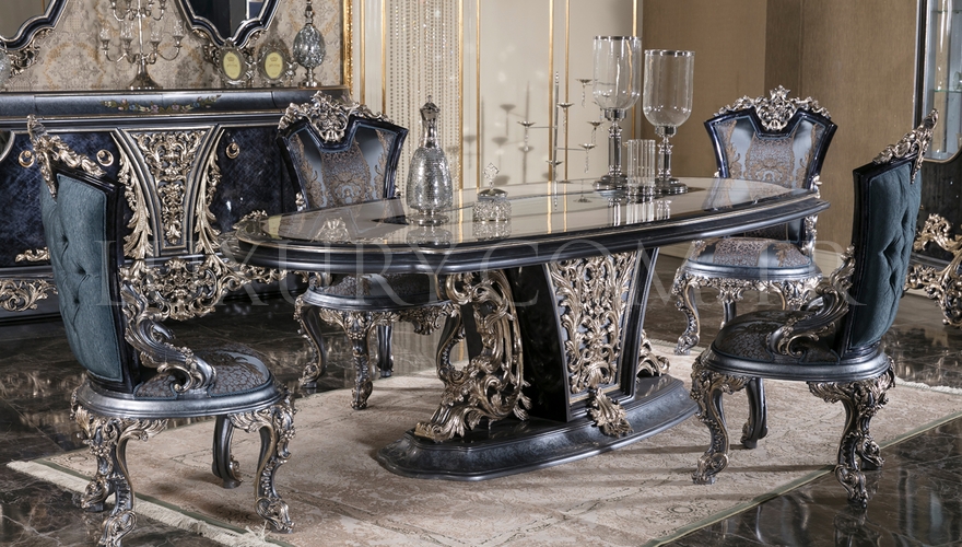 Cenova Mavi Classic Dining Room - 2