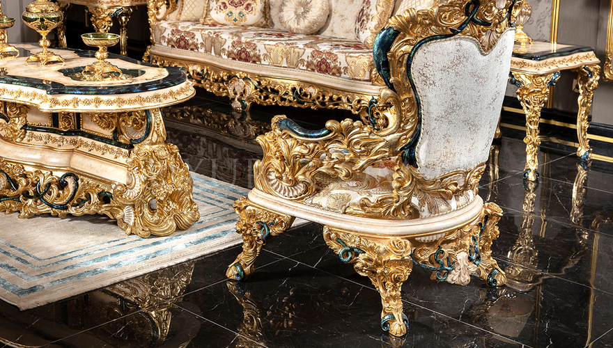 Çırağan Classic Sofa Set - 9