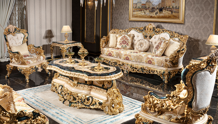 Çırağan Classic Sofa Set - 2