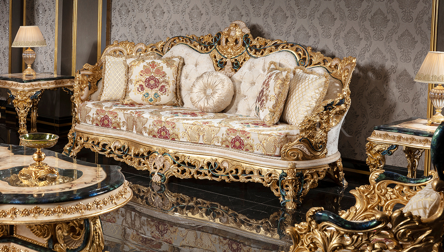 Çırağan Classic Sofa Set - 21