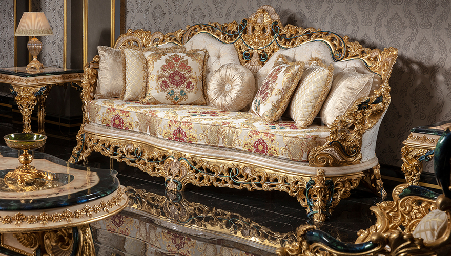 Çırağan Classic Sofa Set - 26