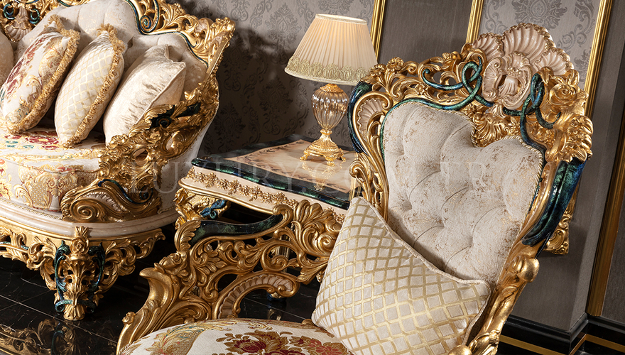 Çırağan Classic Sofa Set - 27