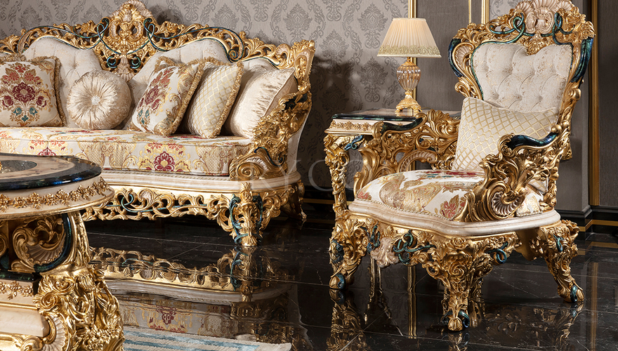 Çırağan Classic Sofa Set - 17