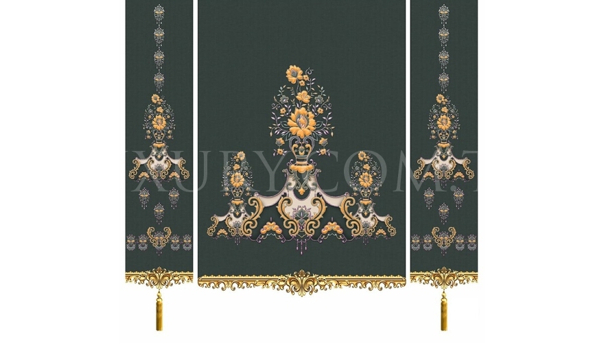 Craka Classic Curtain Model - 1084