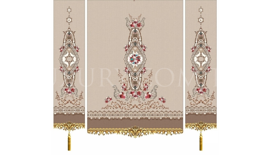 Cumantas Classic Curtain Model - 1084