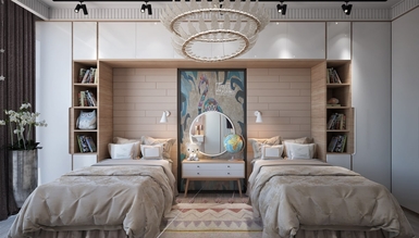 Curve Young Room Dekorasyonu - 1140