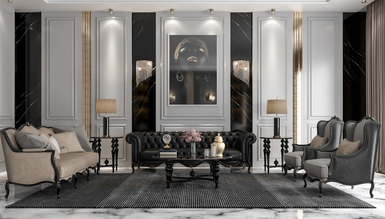 Daimon Art Deco Koltuk Takımı - 1108