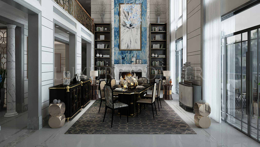 1068 - Dallas Luxury Yemek Odası