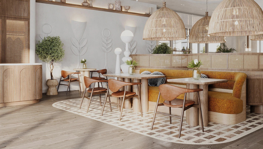 Décoration de Café et de Restaurant en France - 2