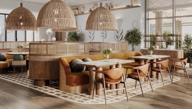 Décoration de Café et de Restaurant en France - 1102 Luxury Line