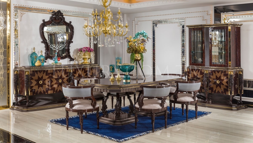Delano Classic Patterned Dining Room - 1