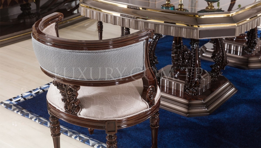Delano Classic Patterned Dining Room - 4