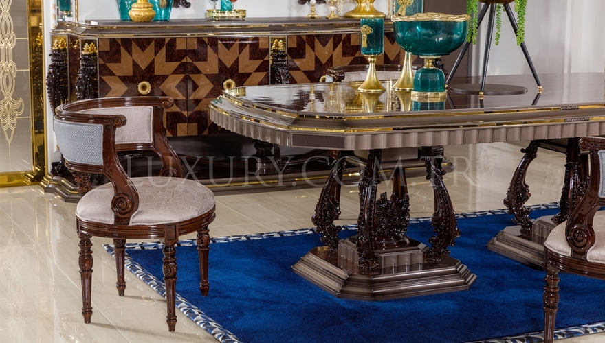 Delano Classic Patterned Dining Room - 5