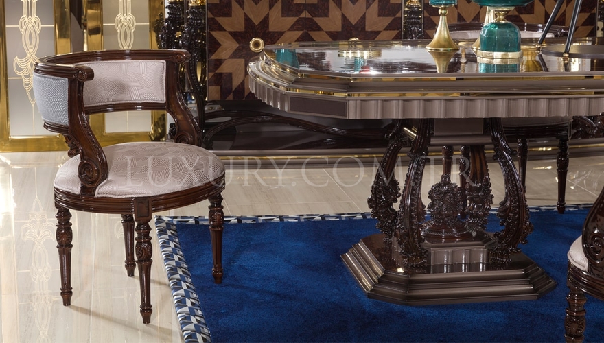Delano Classic Patterned Dining Room - 6