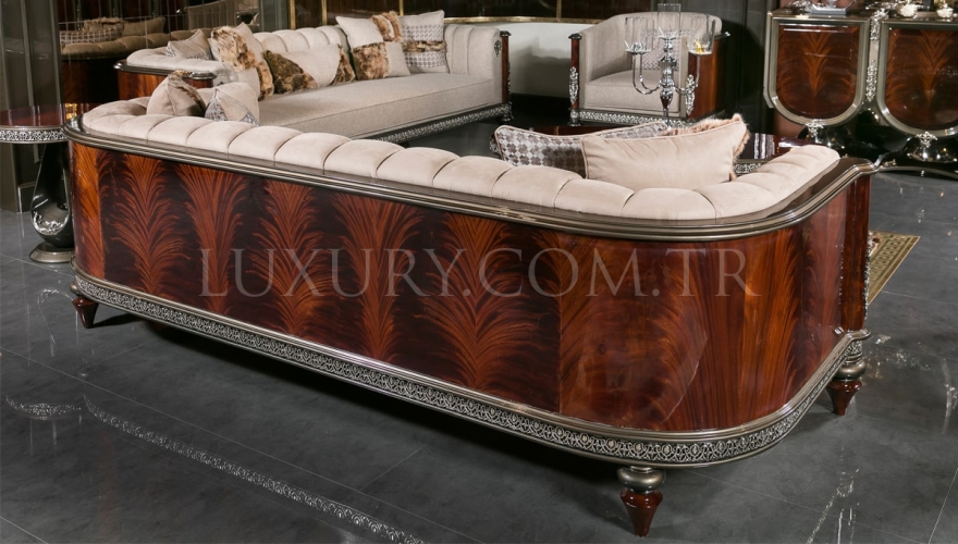 Delato Classic Sofa Set - 3