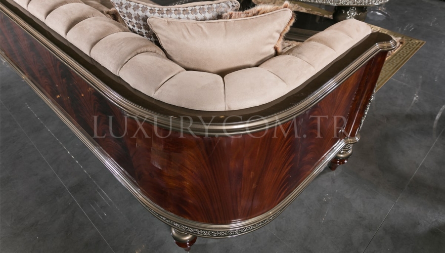 Delato Classic Sofa Set - 4