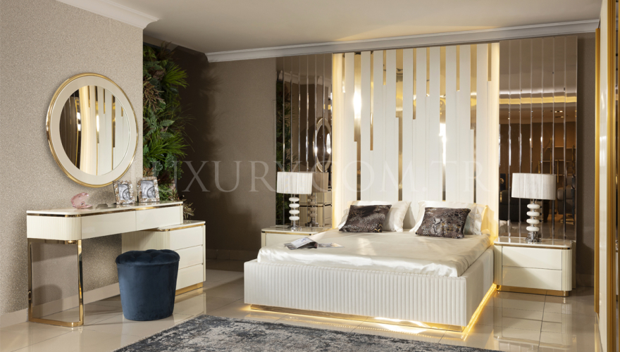 Delhi Modern Yatak Odası - 2