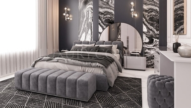 Denzel Yatak Odası Mobilyası Dekorasyonu