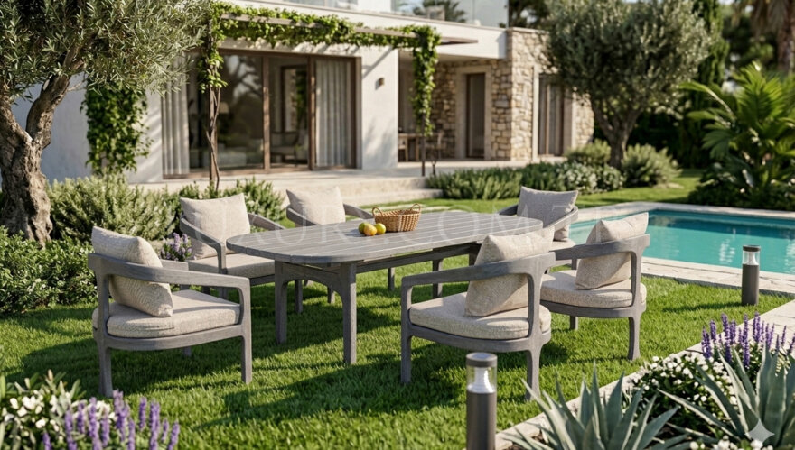 Didim Bahçe Yemek Masası Takımı - 1180