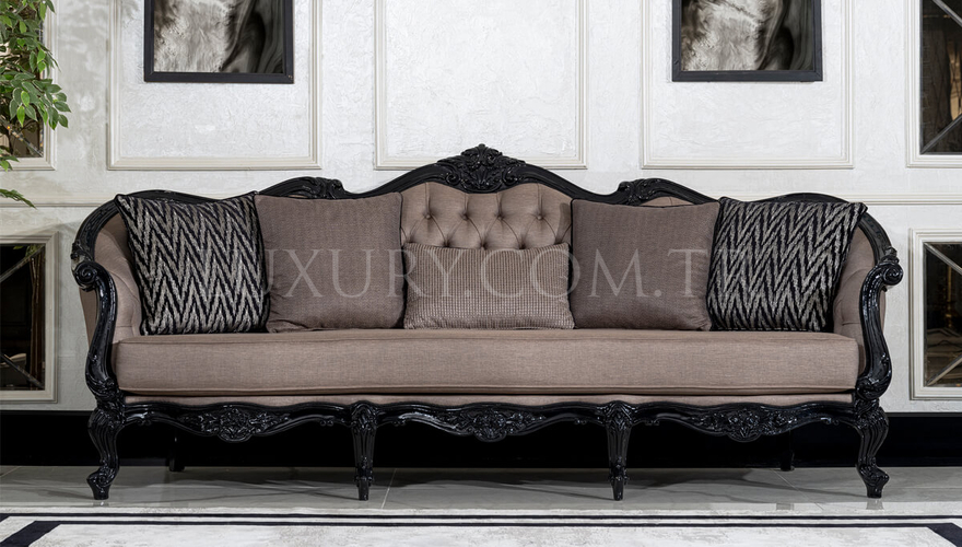 Dilşah Classic Black Living Room - 3