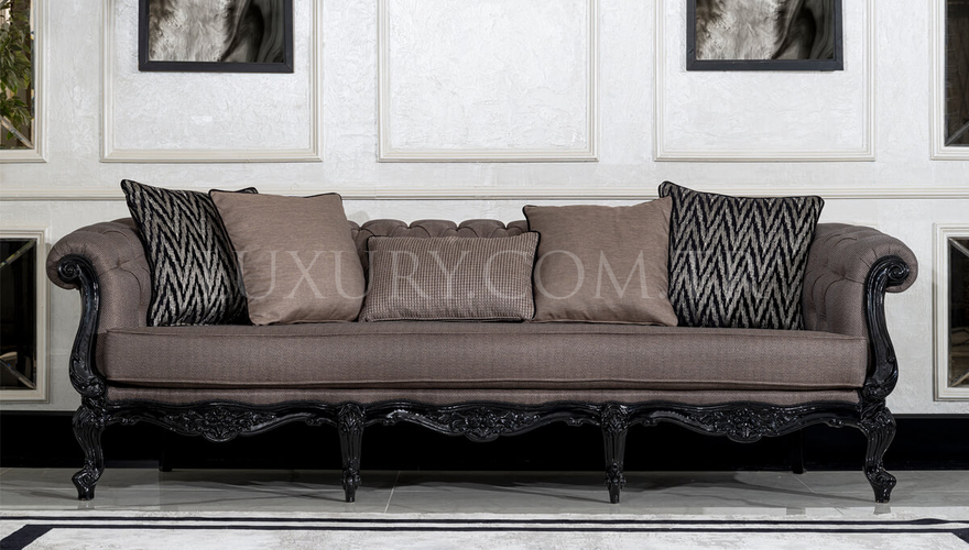 Dilşah Classic Black Living Room - 4