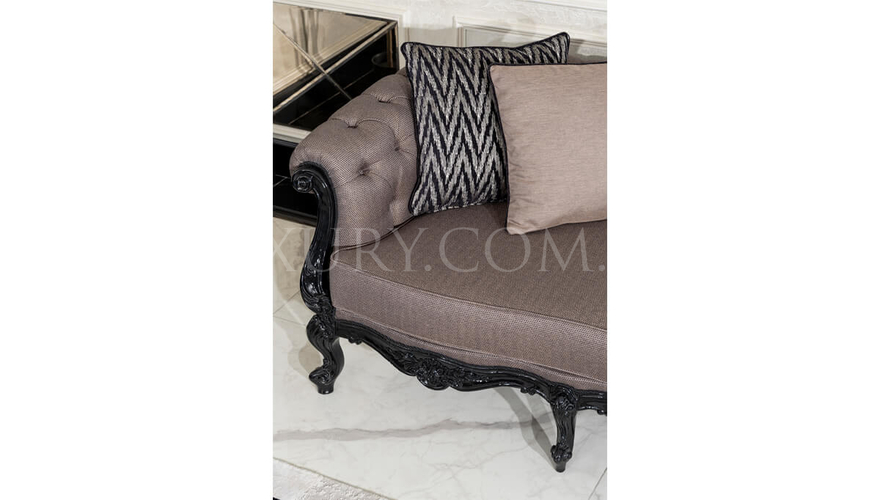 Dilşah Classic Black Living Room - 9