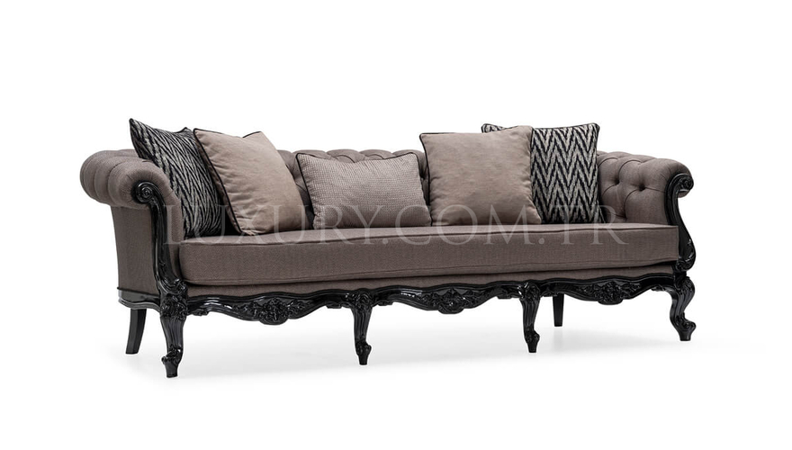 Dilşah Classic Black Living Room - 15