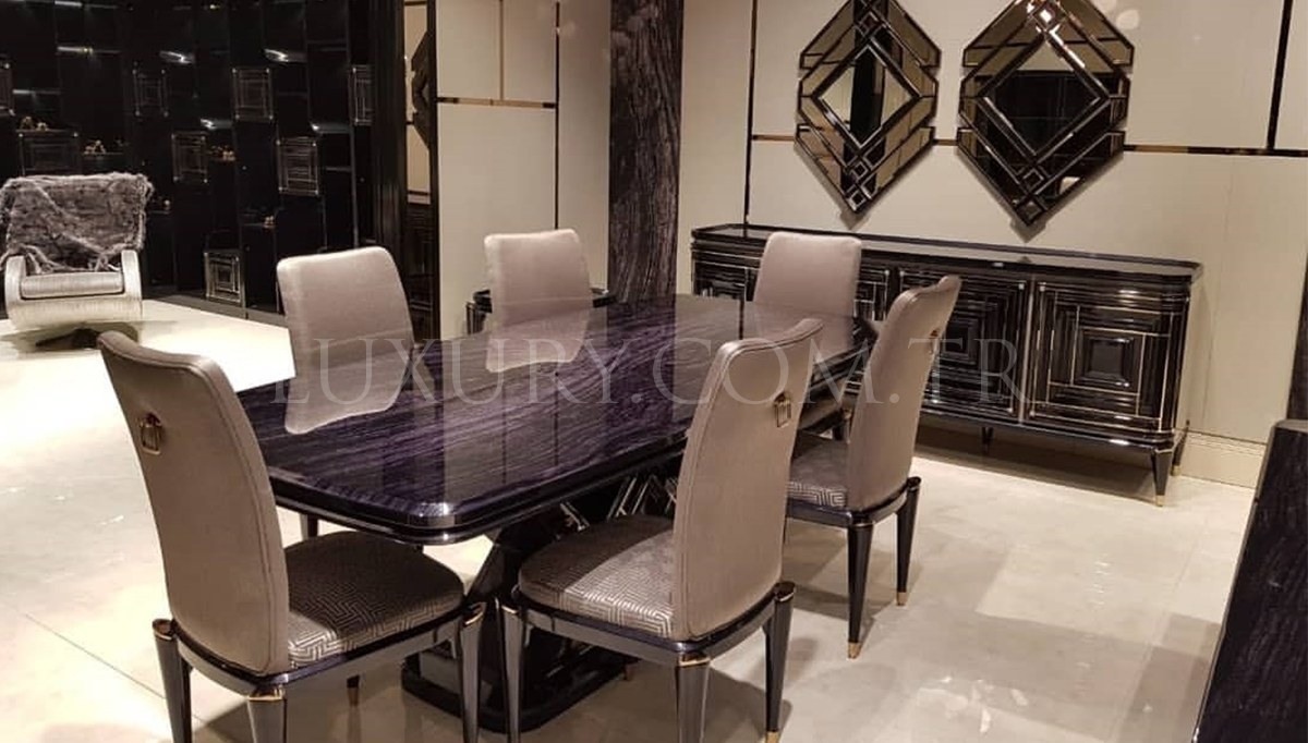 Diore Metal Dining Room - 11