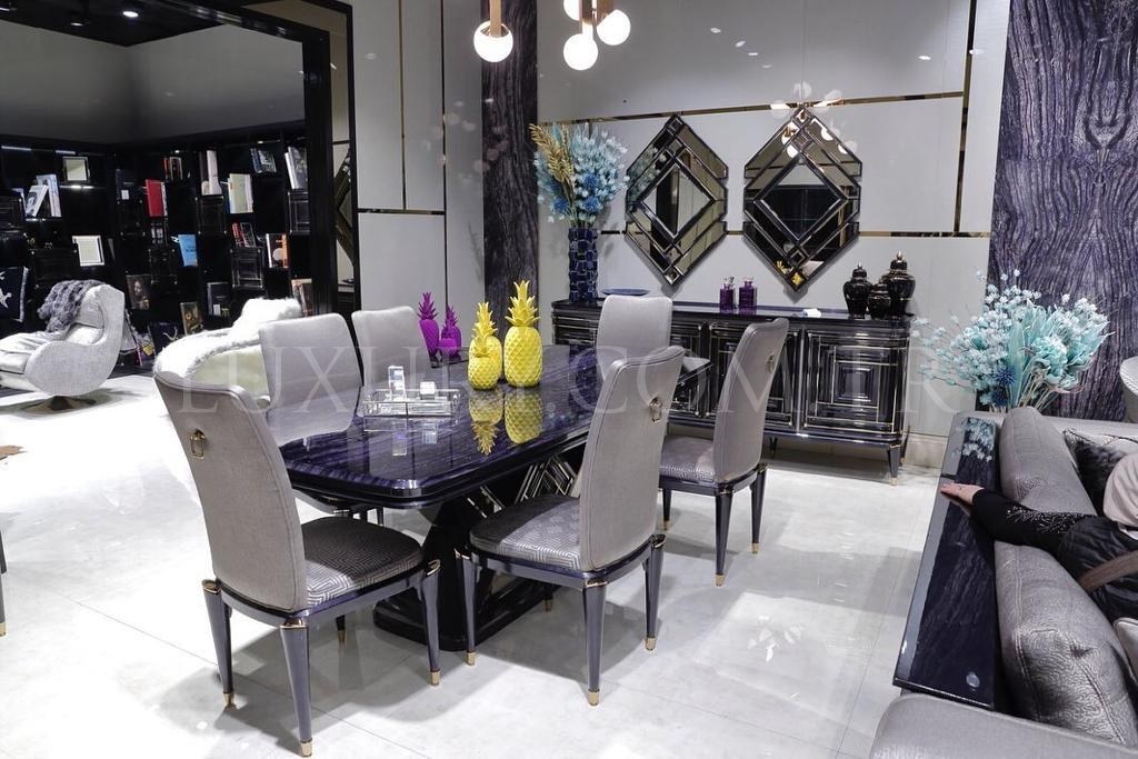 Diore Metal Dining Room - 9