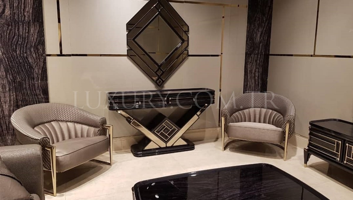 Diore Metal Sofa Set - 16
