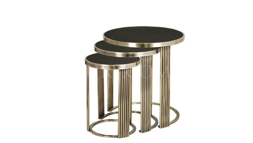 1033 - Dome Metal Zigon Sehpa