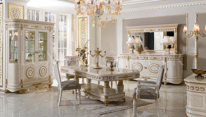 1050 - Dormena Bronz Lake Yemek Odası