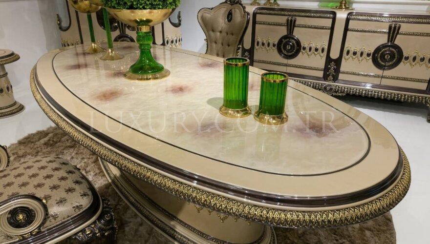 Estellia Royal Desenli Yemek Odası - 4