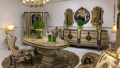 Estellia Royal Desenli Yemek Odası - 714
