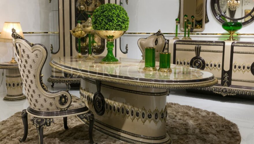 Estellia Royal Desenli Yemek Odası - 3